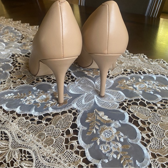 Nine West size 11 Wide flax nude high heel pumps NWOB - Picture 7 of 8